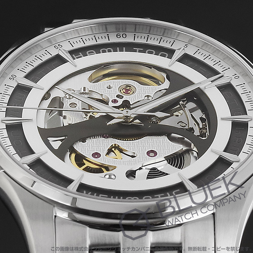 ハミルトン ジャズマスター ビューマチック スケルトン ジェント メンズ H42555151 | 新品腕時計通販ブルークウォッチカンパニー