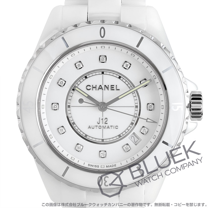 シャネル J12 ダイヤ ユニセックス H5705