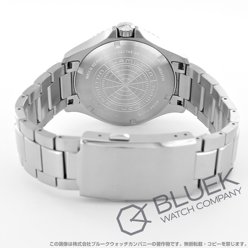 ハミルトン カーキ ネイビー スキューバ ユニセックス H82231150