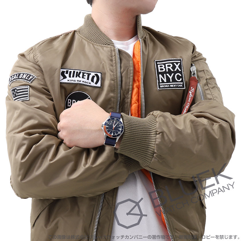 ハミルトン カーキ ネイビー スキューバ オート メンズ H82365941