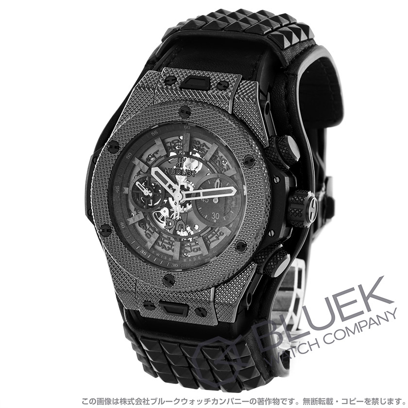 ウブロ ビッグ・バン ウニコ デペッシュモード 世界限定250本 クロノグラフ リザードレザー メンズ 411.CX.1114.VR.DPM17