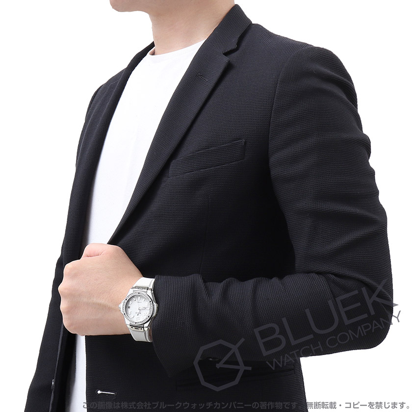 ウブロ ビッグ・バン ワンクリック スチールホワイトダイヤモンド ダイヤ ユニセックス 465.SE.2010.RW.1204