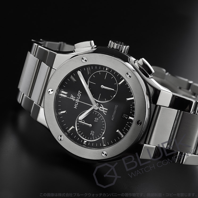 ウブロ クラシック・フュージョン インテグレーテッド チタニウム クロノグラフ メンズ 540.NX.1170.NX