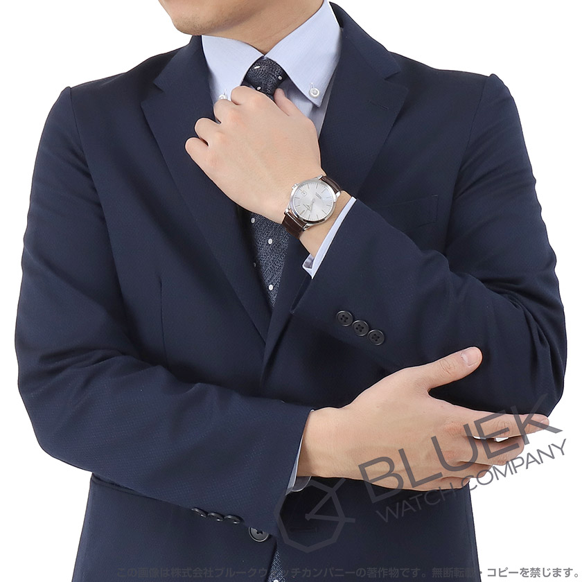 ロンジン レコード アリゲーターレザー メンズ L2.820.4.72.2