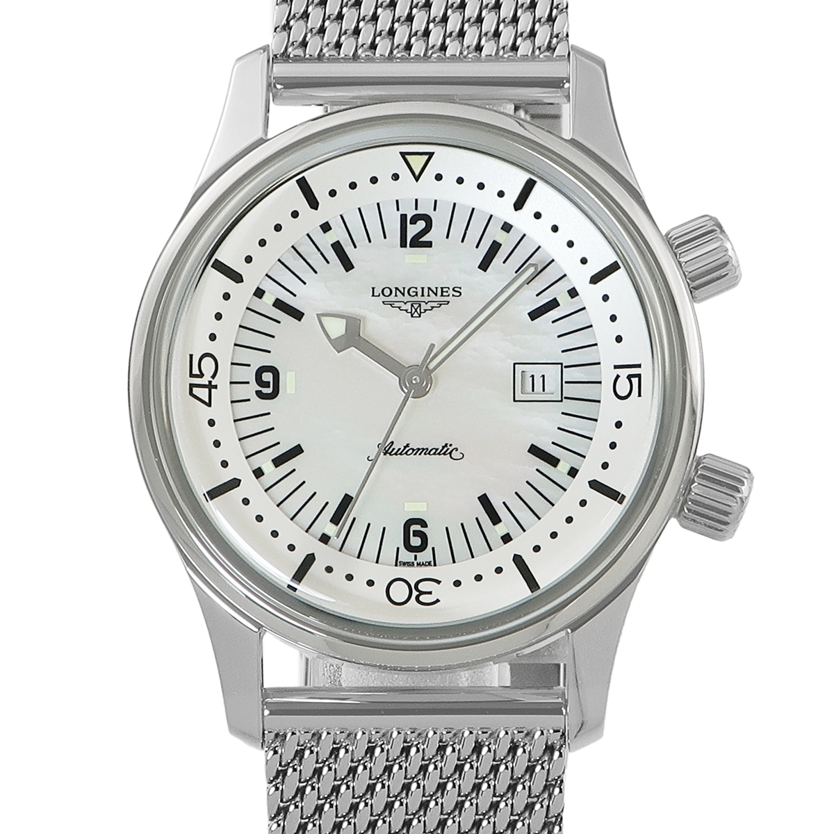 ロンジン レジェンド ダイバー ユニセックス L3.374.4.80.6