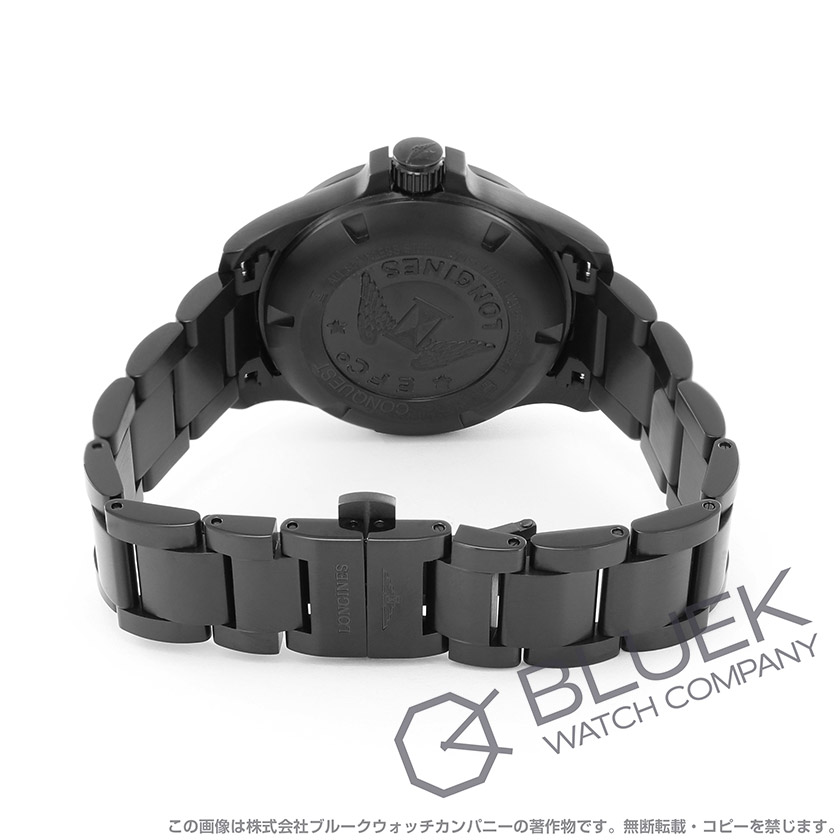 ロンジン コンクエスト V.H.P. GMT メンズ L3.718.2.76.6