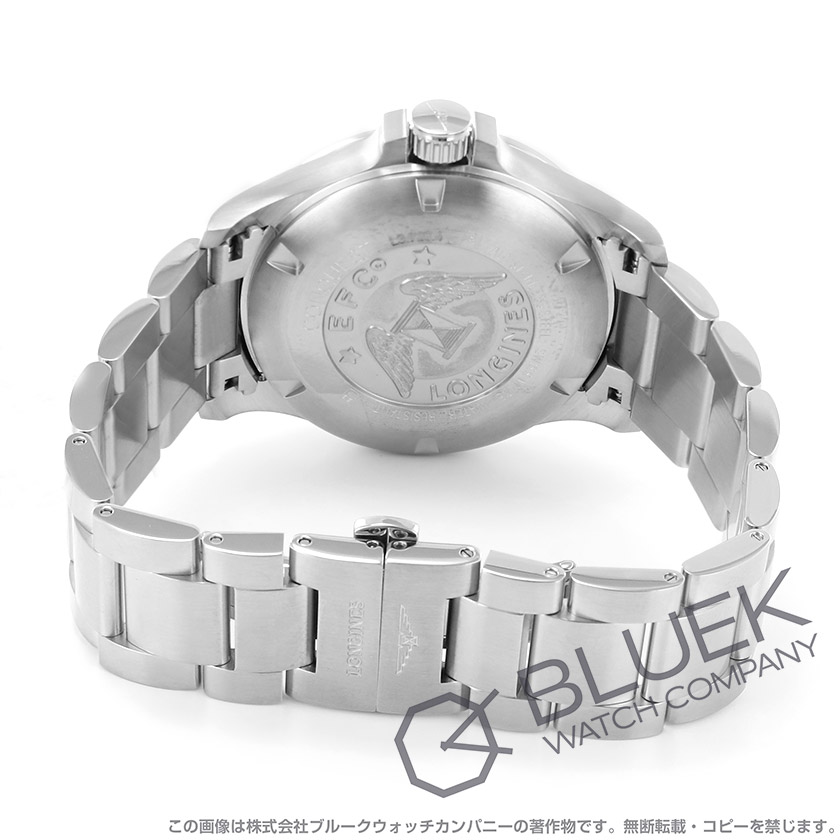 ロンジン コンクエスト V.H.P. GMT メンズ L3.728.4.66.6