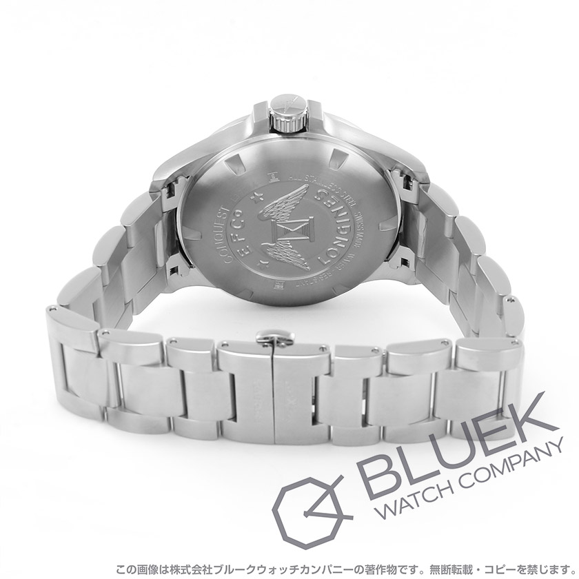 ロンジン コンクエスト V.H.P. GMT メンズ L3.728.4.96.6