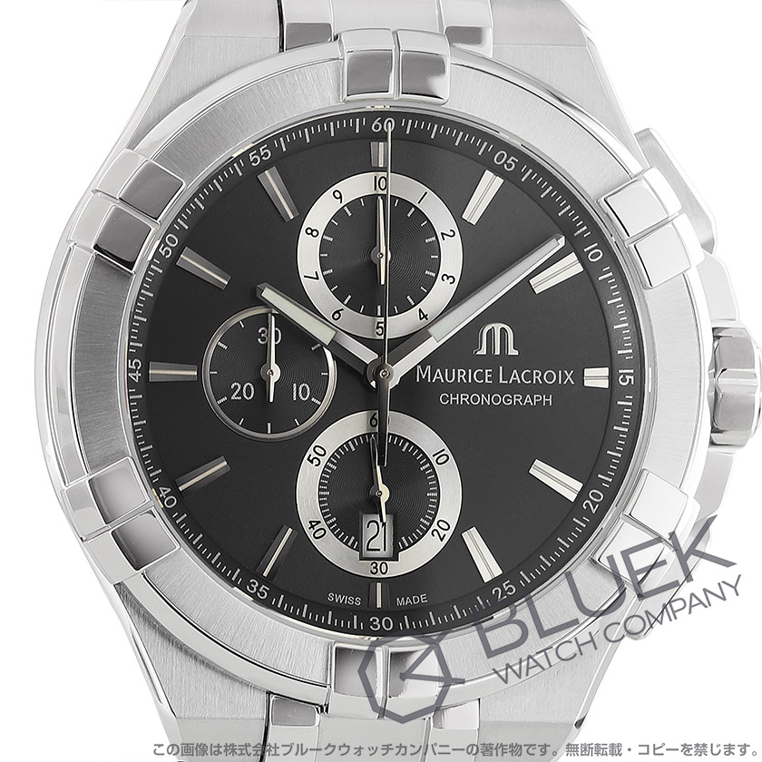 モーリス・ラクロア アイコン クロノグラフ メンズ AI1018-SS002-330-1