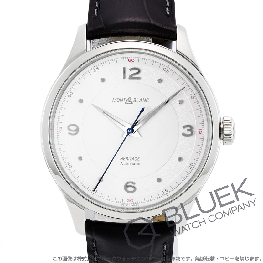 モンブラン ヘリテイジ アリゲーターレザー メンズ 119943