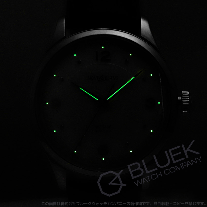 モンブラン ヘリテイジ アリゲーターレザー メンズ 119943