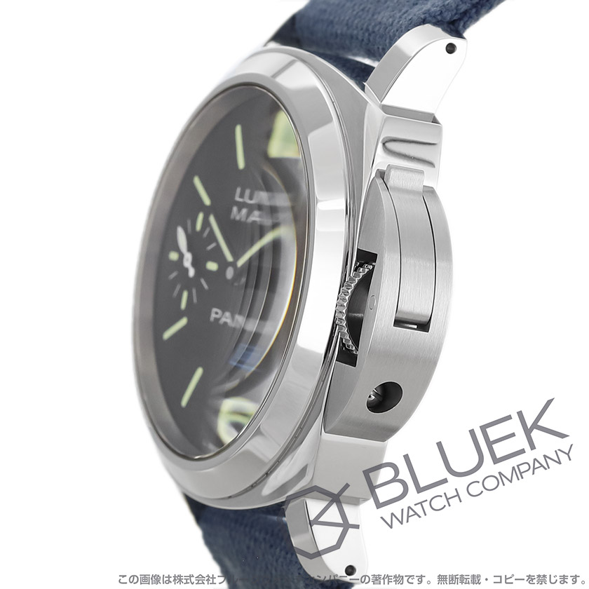 パネライ ルミノール マリーナ ロゴ キャンパスレザー メンズ PAM00777