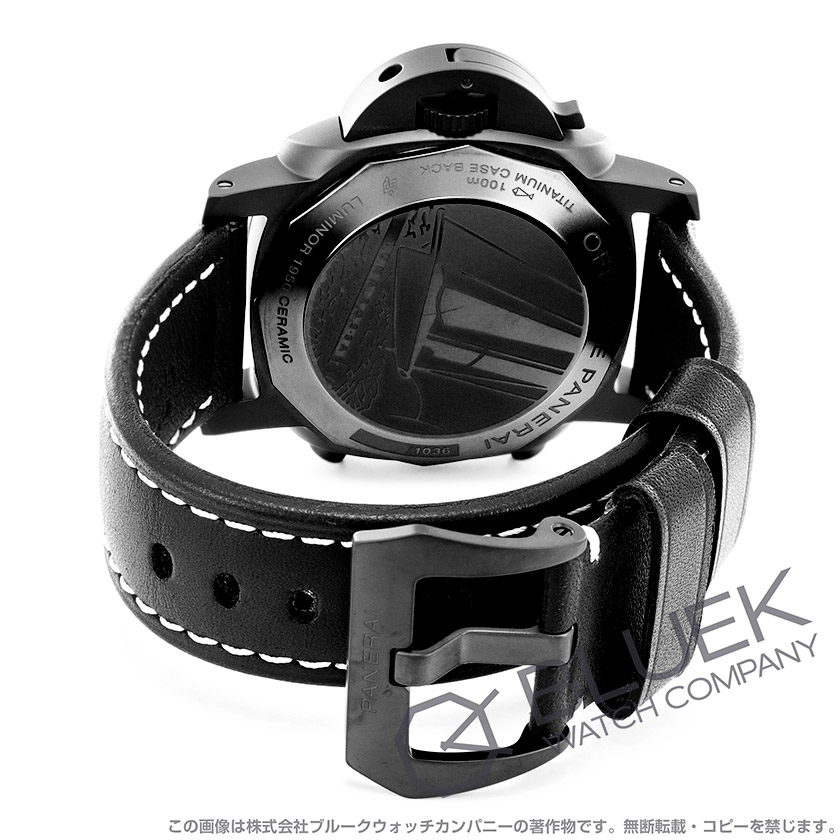 パネライ ルミノール クロノグラフ メンズ PAM01037