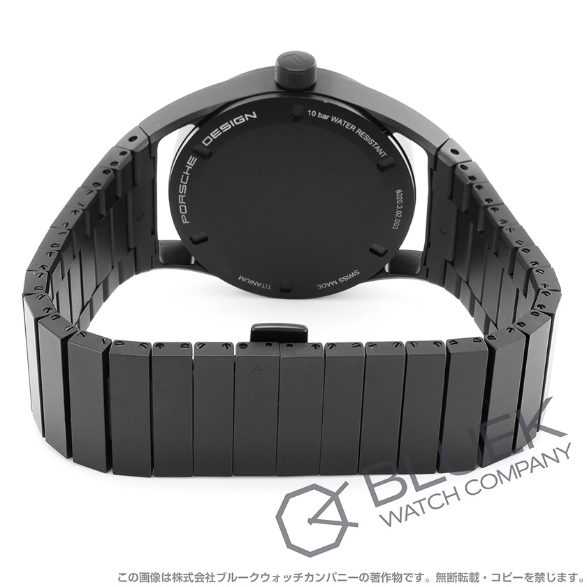 ポルシェデザイン デイトタイマー エタニティ ブラックエディション メンズ 6020.3.02.003.02.2