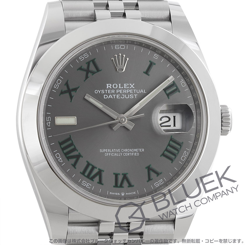ロレックス デイトジャスト 41 メンズ 126300
