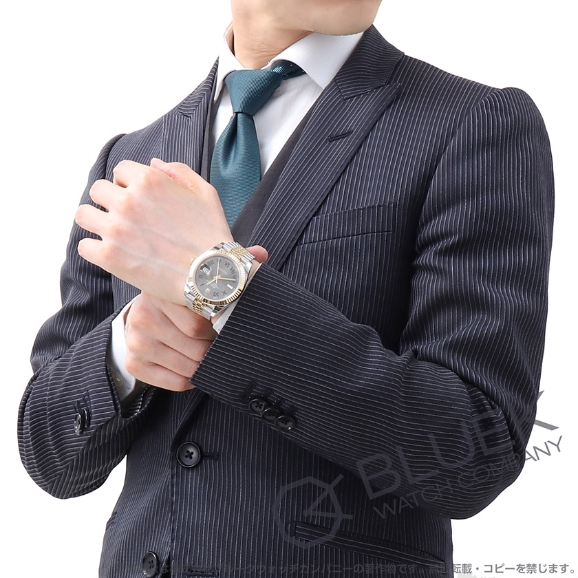 ロレックス デイトジャスト 41 メンズ 126333