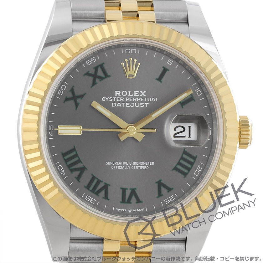 ロレックス デイトジャスト 41 メンズ 126333