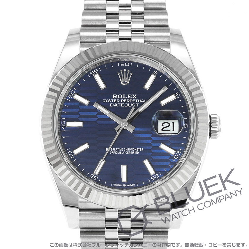 ロレックス デイトジャスト 41 メンズ 126334-0032