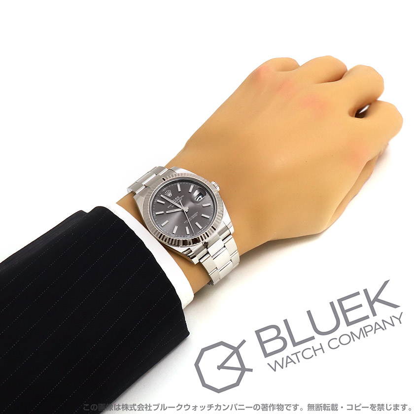 ロレックス デイトジャスト 41 メンズ 126334