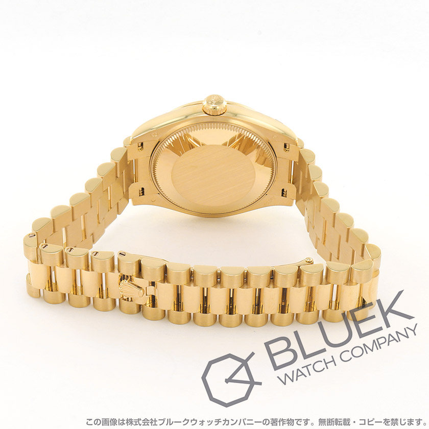 ロレックス デイトジャスト 31 ダイヤ YG金無垢 レディース 278278