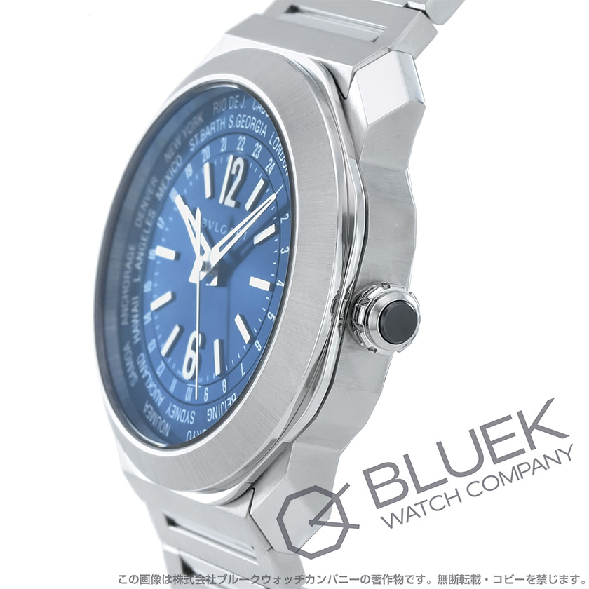 ブルガリ オクト ローマ ワールドタイマー メンズ SAP103481