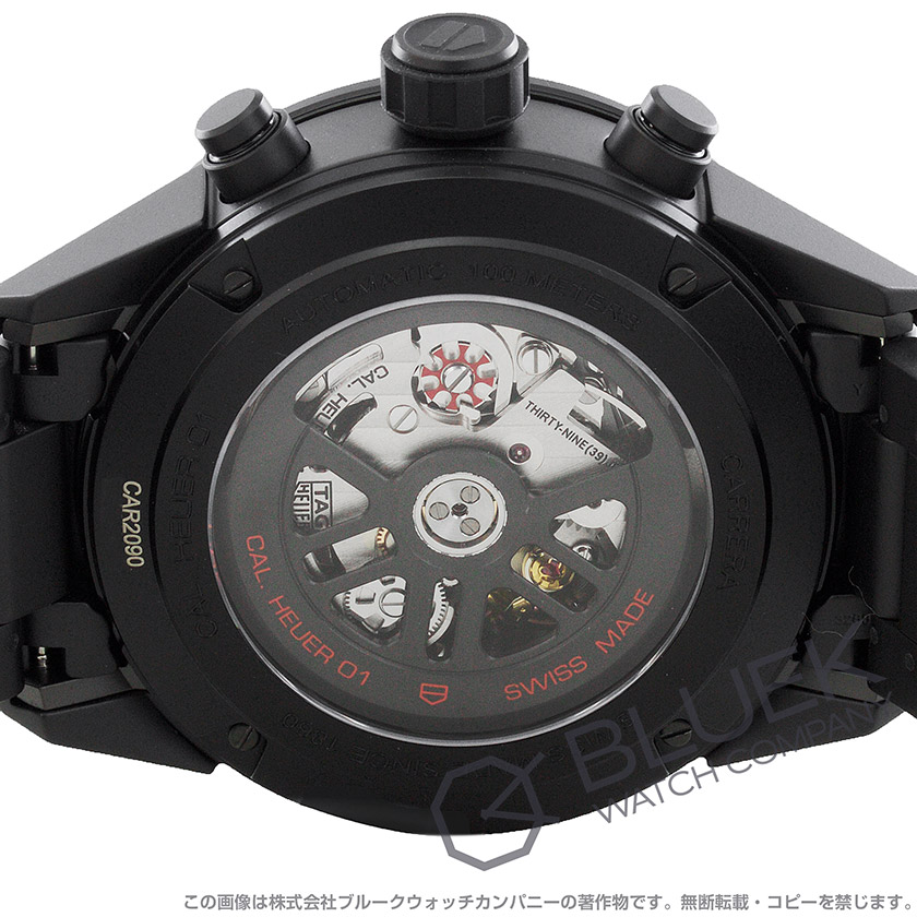 タグホイヤー カレラ ホイヤー01 クロノグラフ メンズ CAR2090.BH0729