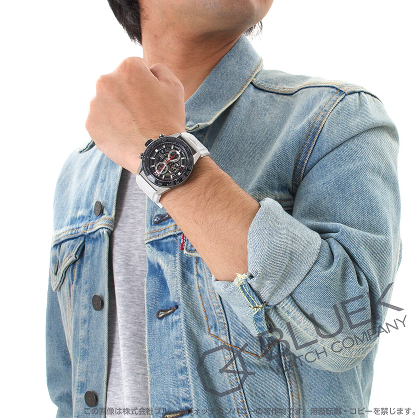 タグホイヤー カレラ ホイヤー01 クロノグラフ メンズ CAR2A1Z.FT6051