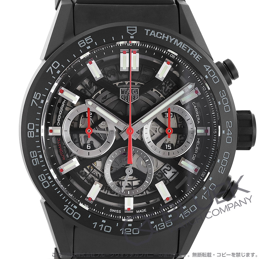 タグホイヤー カレラ ホイヤー02 クロノグラフ メンズ CBG2090.FT6145