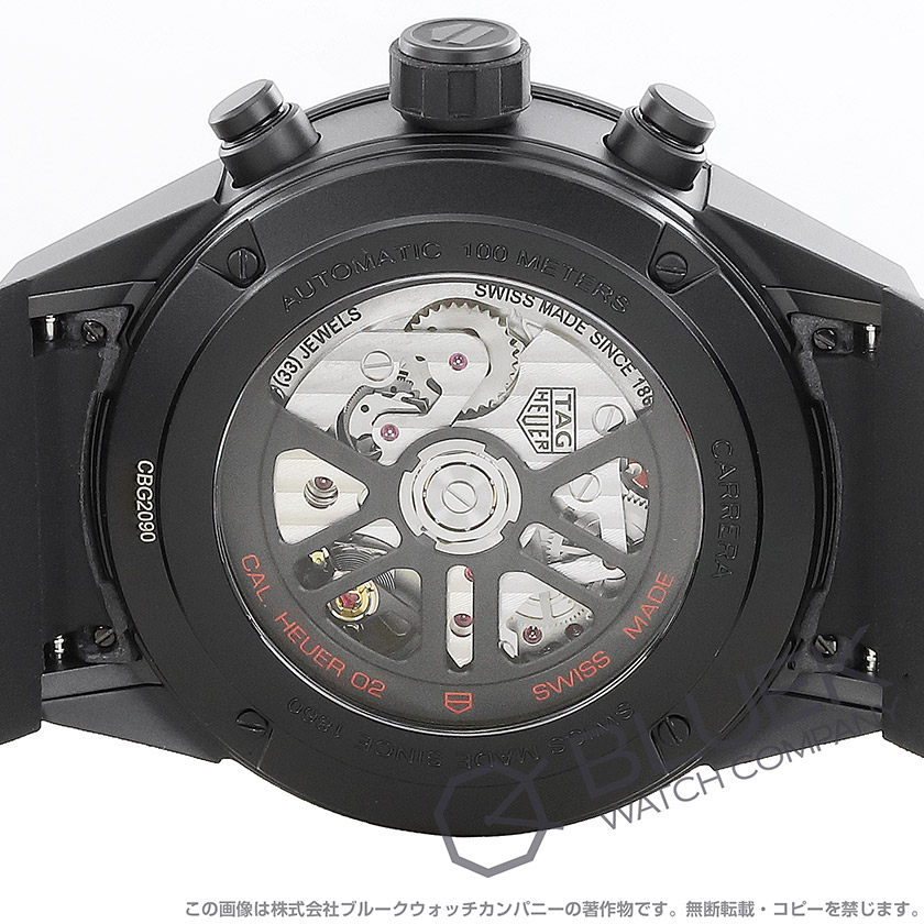 タグホイヤー カレラ ホイヤー02 クロノグラフ メンズ CBG2090.FT6145