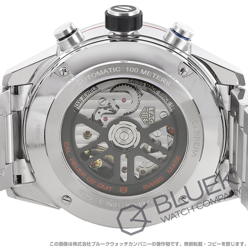 タグホイヤー カレラ ホイヤー02 クロノグラフ メンズ CBG2A1Z.BA0658