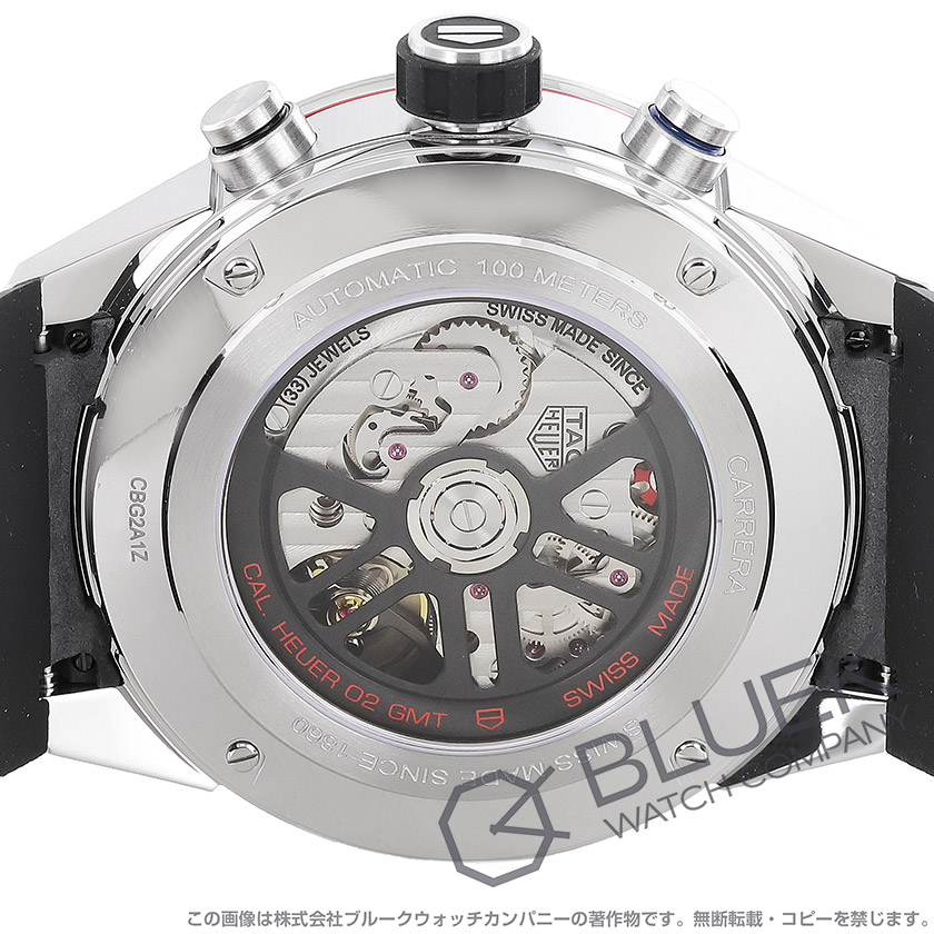 タグホイヤー カレラ ホイヤー02 クロノグラフ メンズ CBG2A1Z.FT6157