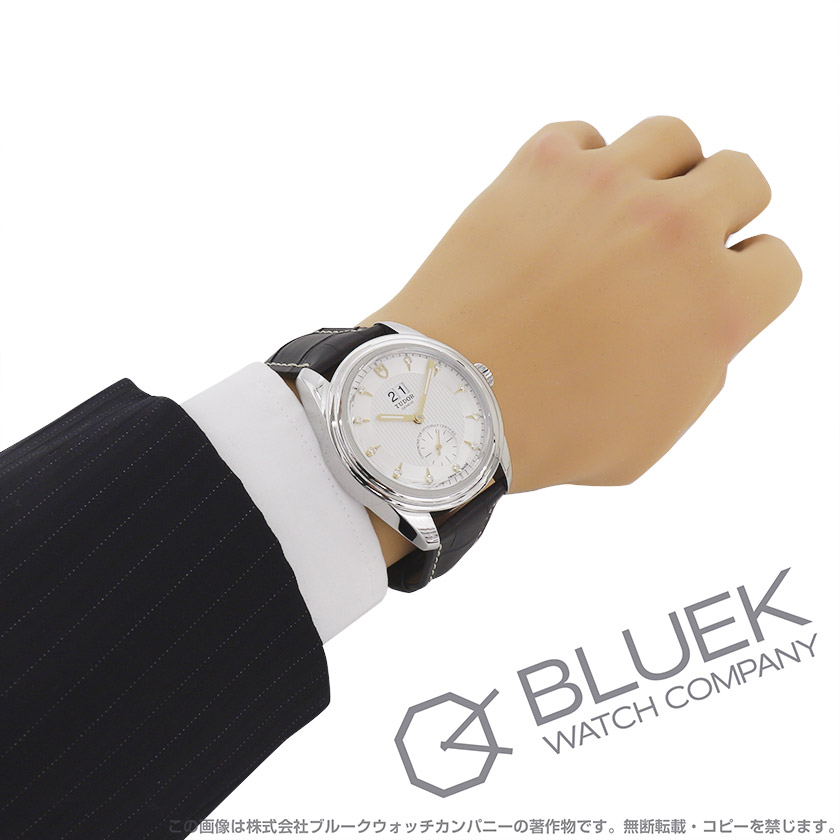 チューダー グラマー ダブルデイト ダイヤ アリゲーターレザー メンズ 57100-0020