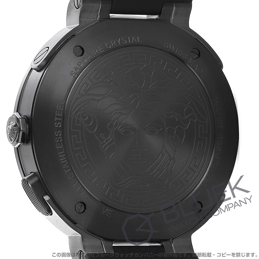 正規品 ヴェルサーチ VERSACE Vエクストリーム プロデュアルタイム 未使用 ヴェルサーチ V-エクストリーム プロ デュアルタイム クォーツ