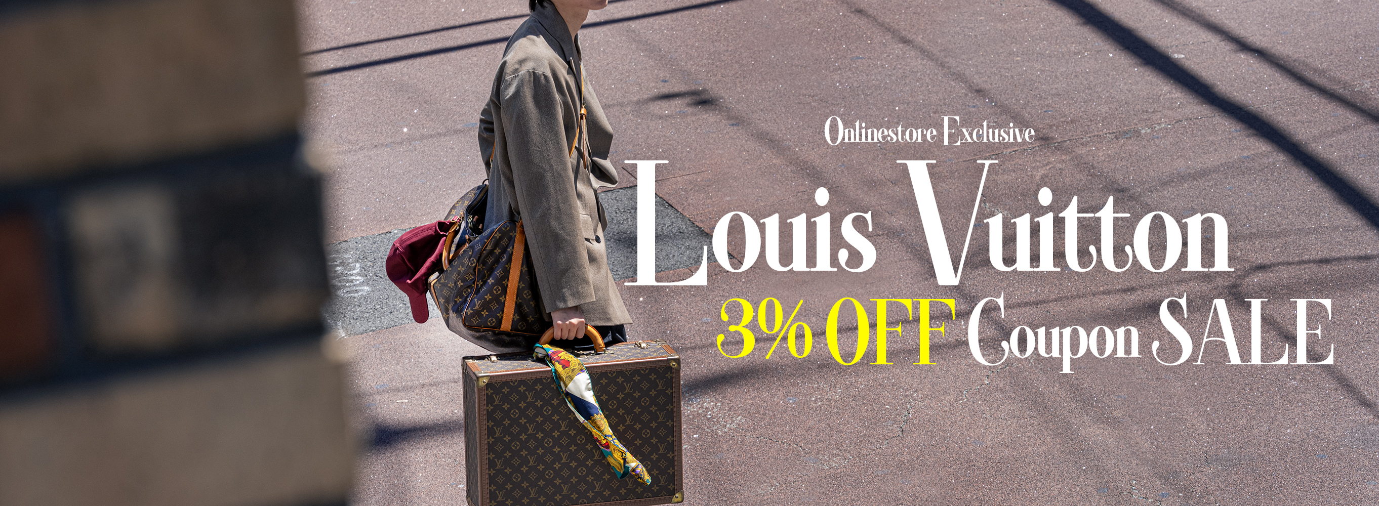 Louis Vuitton 3%OFF Coupon SALE